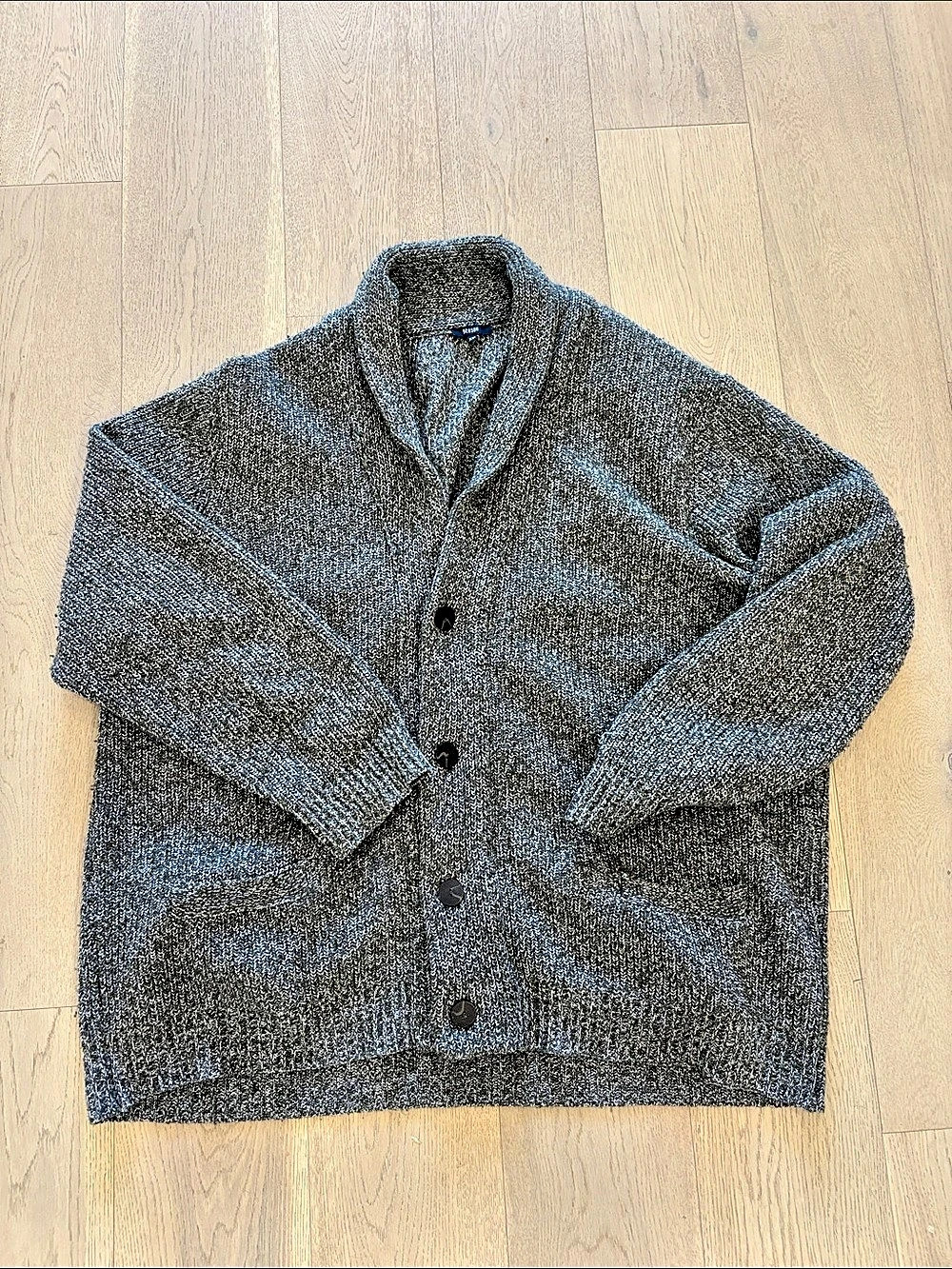 Benson Wool/Cashmere Shawl Collar Cardigan s XXL